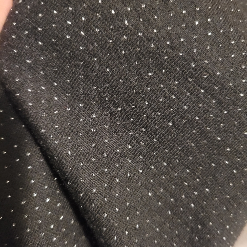 Chicos black sparkle leggings size 1 US small 8 - Picture 3 of 6